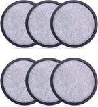 6-Pack Replacement Charcoal Water Filter Discs for Mr. Coffee Brewers Coffee Machines