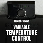 GEORGE FOREMAN® Contact Submersible™ Grill,5-Serving - Adjustable Temperature Control,Black Plates,Wash the entire-grill,(Pack of 2)