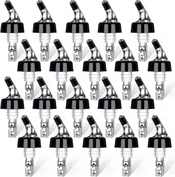 Automatic Measured Bottle Pourer - Quick Shot Spirit Measure Pourer Drinks Wine Cocktail Dispenser Home Bar Tools