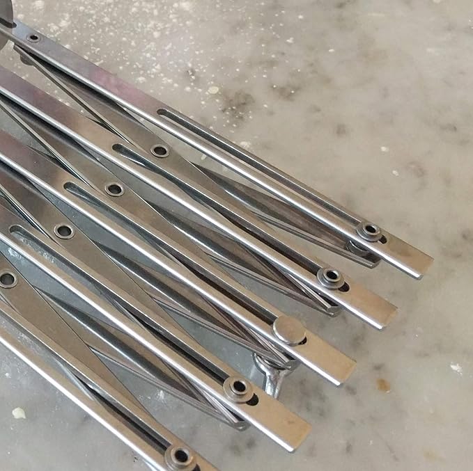 Ateco 6 Wheel Stainless Steel Cutter, 2 1/8 Inch Wheels