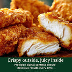 Cuisinart ClearView Large 9-Quart Basket Air Fryer with ClearView Window, Digital Control Panel, 5 Functions, 3 Air Fry Presets, 2 Custom Presets, Easy Clean, PFAS-Free, 3 -Year Warranty, AFC-9