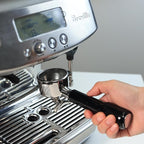 54mm Portafilter Double Spout Compatible with Breville Bambino Plus (BES500)/ Infuser (BES840XL) 54mm Breville Barista Series-ABS Handle