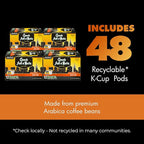 Chock Full o' Nuts Donut Shop Keurig K-Cup Pods for Keurig Brewers – Premium Arabica, Medium Roast – Single Serve – 4 Packs of 24 K-Cup Pods