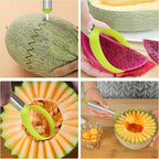 17 Pack Melon Baller Scoop Set - 4 in 1 Stainless Steel Fruit Tool Set Fruit Scooper Seed Remover with Fruit Vegetable Cutter Shapes Set Fruit Peeler for Fruit Slicer Dig Pulp Separator (A)