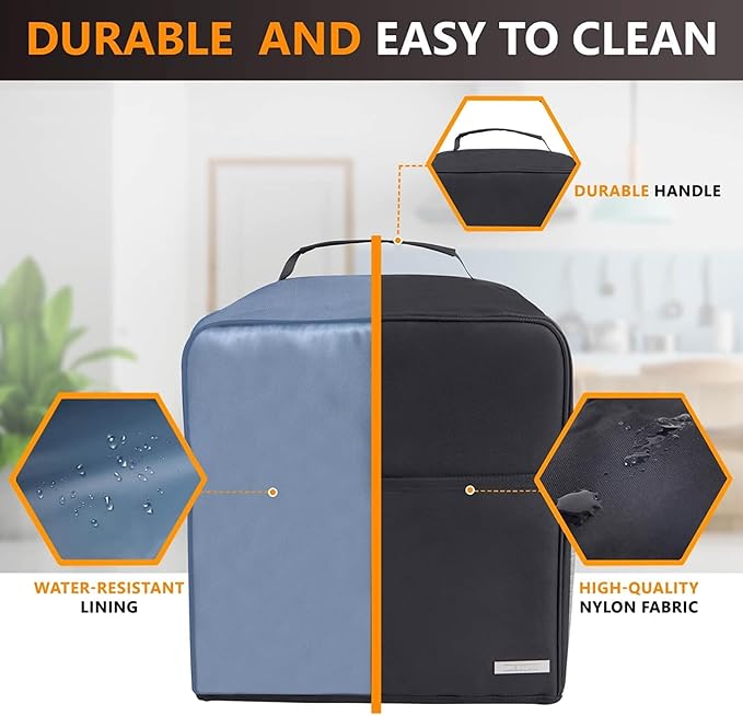 Bartesian Dust Cover - Bartesian Cover for Cocktail Machine - Compatible with Premium, Professional, Duet - Black