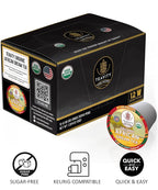 Organic Rooibos Tea Pods with Vanilla & Orange - Naturally Decaf Tea - African Dream by Teavity (12 Tea Pods)