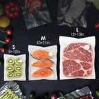 Vacuum Sealer Bags,Reusable Vacuum Sealer Bags,Can Withstand More Than 100 Washes,Small Size (30 Bags)