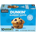 Dunkin' Blueberry Muffin Flavored Coffee, 10 Keurig K-Cup Pods