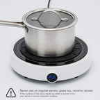 Lazy K Induction Cooktop Mat - Silicone Fiberglass Scratch Protector - for Magnetic Stove - Non Slip Pads to Prevent Pots from Sliding During Cooking_ Black (7.8inches)