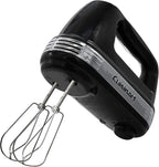 Cuisinart Power Advantage Plus 9-Speed Hand Mixer, 220W-Motor Hand Blender Electric Mixer with 9 Speed Settings, XL Dishwasher-Safe Beaters, 3 Low Mixing Speeds, Storage Case, Black