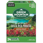 Green Mountain Coffee Roasters Costa Rica Paraiso Single-Serve K-Cup Pods, Medium Roast Coffee, 96 Count