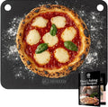UMAID Pizza Steel for Oven & Grill, 16"x13.4", 1/4" Thick Pre-Seasoned Carbon Steel Baking Steel, Best Fit for Standard 12" Home Pizza, Achieve Restaurant-Quality Crust, Includes Recipe Booklet