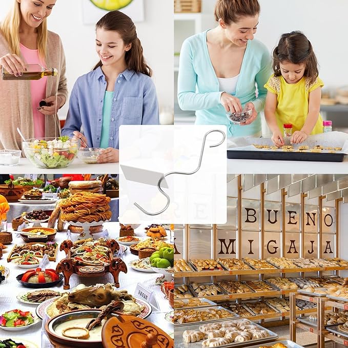 Peanut Butter Stirrer Tool Set - Effortlessly Mixes Nut Butters, Perfect for Breads, Cakes & Cookies - Includes Scraper - Premium Kitchen Essential for Delicious Salads Tool