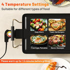 Costzon 39.5" Electric Griddle, 1400W Nonstick Extra Large Griddle, Long Table Top Grill w/4-Level Temp & Drip Tray, Indoor Outdoor Cooking Plates Teppanyaki Grill for Pancake, BBQ, Camping Gatherings