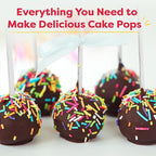 Baketivity Kids Baking Bundle – DIY Cake Pop Kit & 31-Piece Real Kids Cooking Set – Pre-Measured Kosher Ingredients, Safe Utensils, Illustrated Recipes & Video Guide – Fun Gift for Ages 6+
