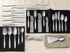Lenox Emerick 65-Piece Flatware Set, 9.70 LB, Metallic