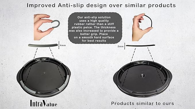 Chicken Breast Shredder Tool Twist, Manual Meat Shredder for Pork, Beef, and Salads, Ergonomic Handles with Built in Non-Slip Solution, Removable Middle Tray Improves Usability