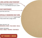 Old Stone Round Pizza Stone, 16-Inch