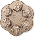 Nordic Ware Rosebud Cakelet, 2.25 Cup Capacity, Toffee