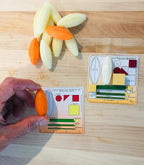 ARD Culinary Knife Cuts 3D Visual Model Set II, an educational precision knife skills with 3D templates and guides