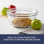 Anchor Hocking Glass Mixing Bowl, 4-Quart