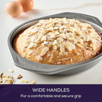 Circulon Total Nonstick Bakeware Set, Metal Baking Pans Set, 10-Piece, Gray