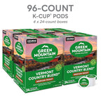 Green Mountain Coffee Roasters Vermont Country Blend Keurig Single-Serve K-Cup Pods, Medium Roast, 96 Count