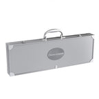 7-Piece Stainless-Steel BBQ Cooking Utensils Set - Barbecue Grill Accessories with Aluminum Portable Handled Storage Case by Home-Complete (Silver)