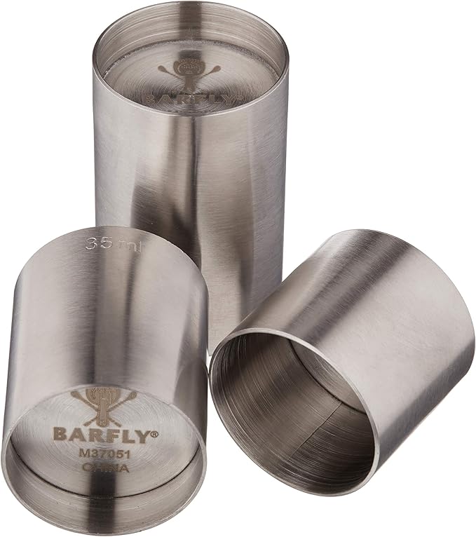 Barfly Thimble Measure, Set, 25/35/50 ml., Stainless Steel