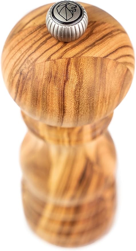 Peugeot - Paris Manual Pepper Mill - Adjustable Grinder - Olive Wood, Natural