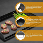 AJinTeby 16" x 24" Fry Griddle for Camp Chef 3 Burner Stove, 16 inch Fry Griddle Top for CampChef Tahoe, Expedition 3X, Big Gas Grill 16, Replacement for Camp Chef SG90 Griddles