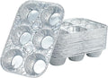 Waytiffer (10pack Muffin Pan 6-Cup Cupcake Aluminum Pans Favorite Muffin Tin Size for Baking Cupcakes Muffins and Mini Pies - Standard Size