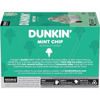 Dunkin’ Mint Chip Artificially Flavored Coffee, Keurig K-Cup Pods, 10 Count Box