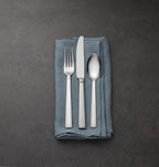 Lenox Bratton 65-Piece Flatware Set, 9.85 LB, Metallic