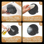 Smash Burger Press for Griddle, 2 lb Heavy Duty Burger Smasher Tool with Heat-Resistant Handle, Premium Cast Iron Bacon & Sandwich Maker, Hamburger Press for BBQ Grilling Accessories, 5-Year Warranty