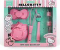 Handstand Kitchen Hello Kitty Cake Baking Set with Kitty Face and Bow Mini Cake Molds and More