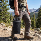 Insulated Gallon Jug with Handle, One Gallon, 128oz Stainless Steel, Large Double Vacuum Water Bottle for Cold Drinks, Wide Mouth, Sweat Proof, Carrier bag, Great for Travel, Camping, Stainless