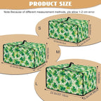 Clover Print Toaster Oven Cover Heavy Duty, Heat Resistant Dust-proof Toaster Cover Kitchen Small Appliance Protective Slipcover Washable Slipcover for Kitchen Counter, Green, S