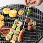 BBQ Grilling Tools Set,12pcs Grilling Accessories Kit for Men Gift, BBQ Grill Utensils Gift Kit with Storage Bucket BBQ Tools Grill Tools Set for Outdoor Grill (Black)