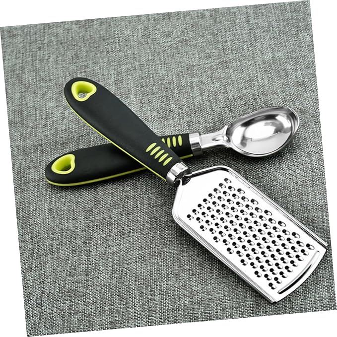 7pcs Stainless Steel Kitchen Gadgets Cooking Tools Set Cheese Grater Pizza Wheel Can Opener