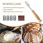 Dimpola Banneton Bread Proofing Basket Banneton Basket Set Sourdough Proofing Basket Round Proofing Bowls Handmade Rattan Baskets and Liners (Oval & Round Baking Set)