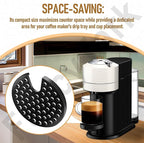 MS-624913 Grid for Coffee Maker, Black, ms 624913 Drip Tray Grid Cup Mug Rest for Krups Nespresso Vertuo Next, Nexpresso Vertuo Next Grinder