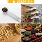 3Pcs Stainless Steel Measuring Spoons Set 1 Teaspoon 5ml for Precise Cooking Baking and Spice Measurement Short Handle Design for Easy Use in Kitchen Essential for Home Chefs and Baking