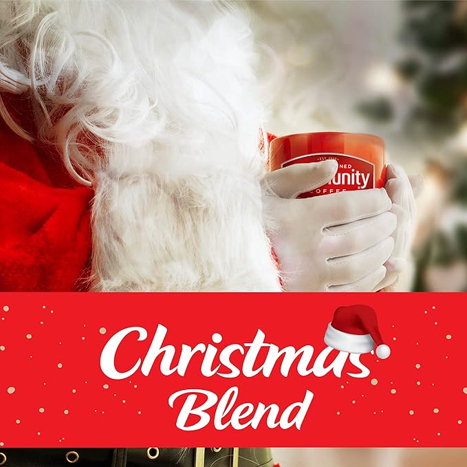 Community Coffee Christmas Blend, Medium Roast 96 Count Coffee Pods, Compatible with Keurig K-Cup Brewers, 24 Count (Pack of 4)