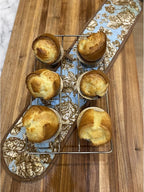 Fox Run Popover, Yorkshire Pudding and Cupcake Pan, 6 Cup, Stainless Steel