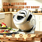 Hands-Free Auto Stir Fry Machine – 2000W Electric Wok with 360° Surround Heating, 3-Level Tiltable Pot, Smart Start & Multiple Cooking Modes for Stir-Fry, Rice, Soup, Braise