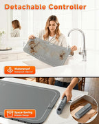Warming Mat for Food, Extra Large XXL 36"x16" Food Warmer Chafing Dishes for Buffet, Food Warming Mat, Electric Warming Trays for Parties,Portable Heating Pad 6 Level Temp 6 Hour Timer