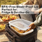 Artena Baking Dish 2.3 Quarts, Casserole Dishes For Oven, Baking Pan With Handles, Lasagna Pan Deep, Large Casserole Dish, Rectangular Ceramic Bakeware, White (Baking Dish With Lids)