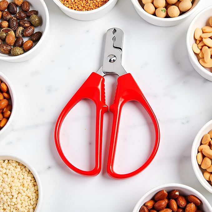 2Pcs Red Melon Seed Cracker Plier, Sunflower Seeds Plier Opener - Seed Cracker Sheller Opener Peeling Pliers for Melon Seeds, Small Nuts, Specialty Tools and Gadgets Kitchen Utensils and Gadgets