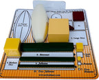 ARD Culinary Knife Cuts 3D Visual Model Set II, an educational precision knife skills with 3D templates and guides